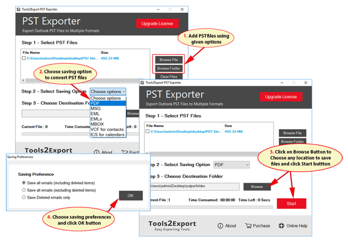 pst-exporter-steps